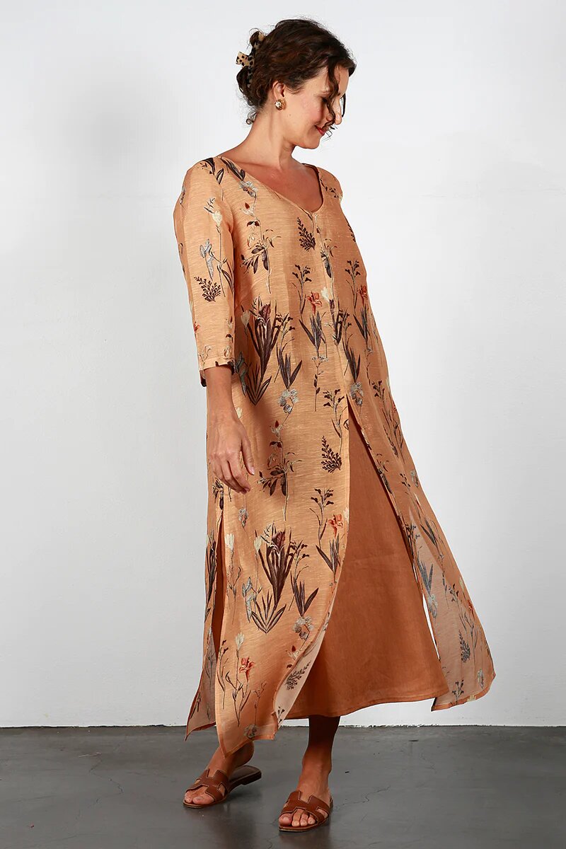 Linen Slip Dress