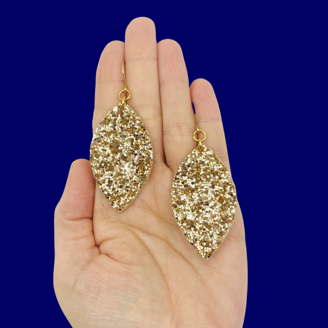 Dangle Leaf Earrings