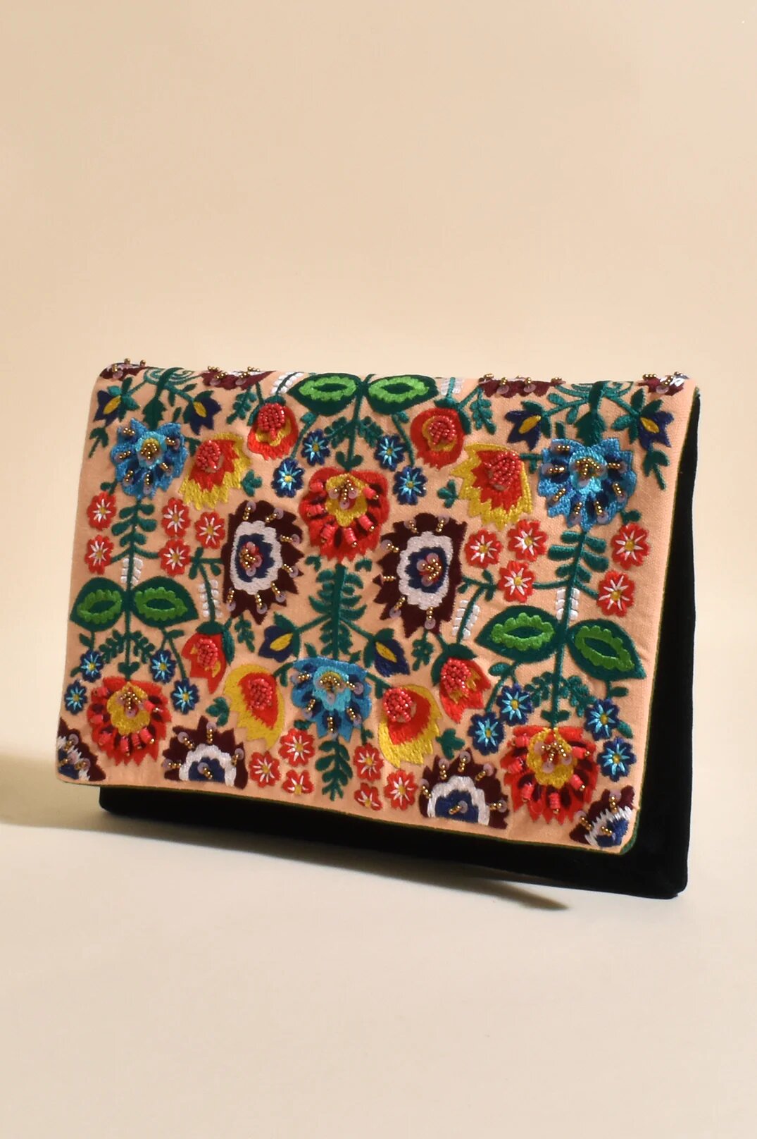 Garden Foldover Clutch