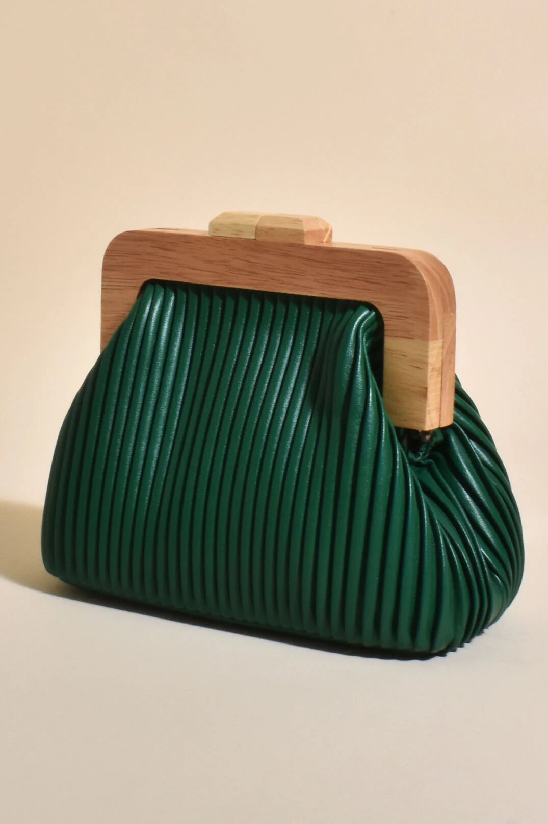 Quinn Pleat Clutch