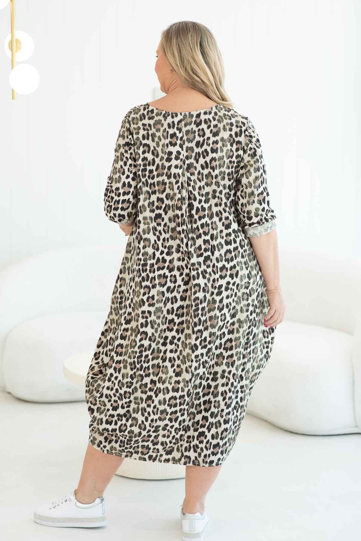 Beatrice Dress - BEIGE