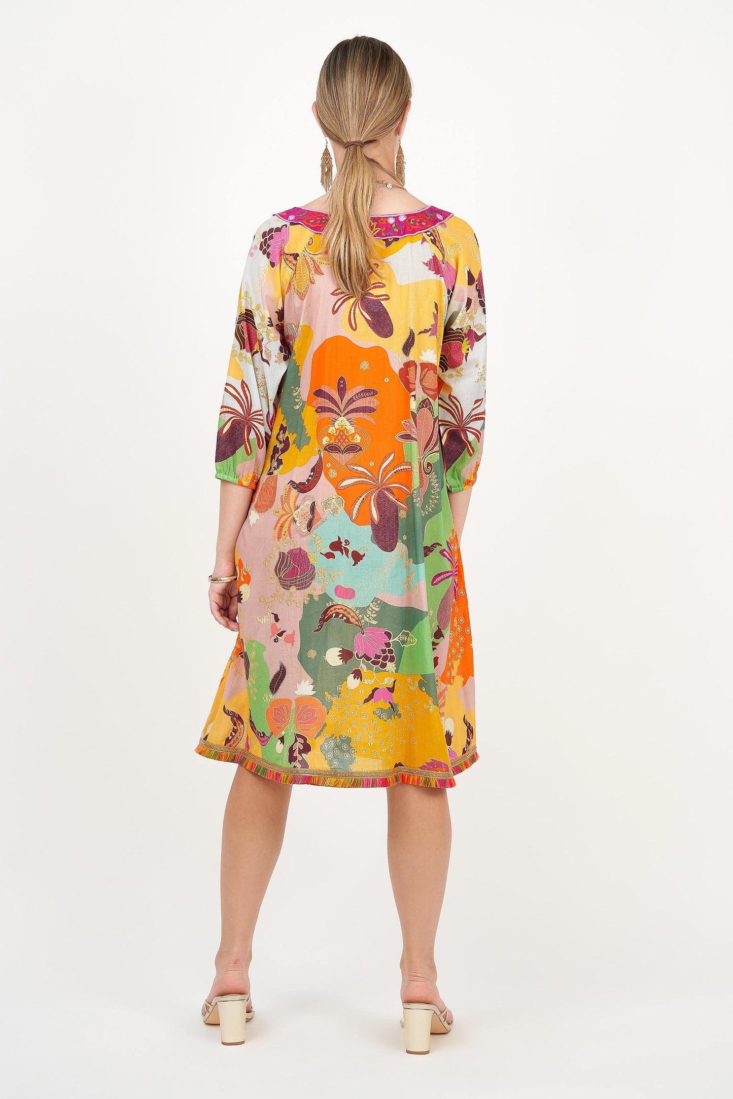 Sao Paulo Dress - Barcelona Print