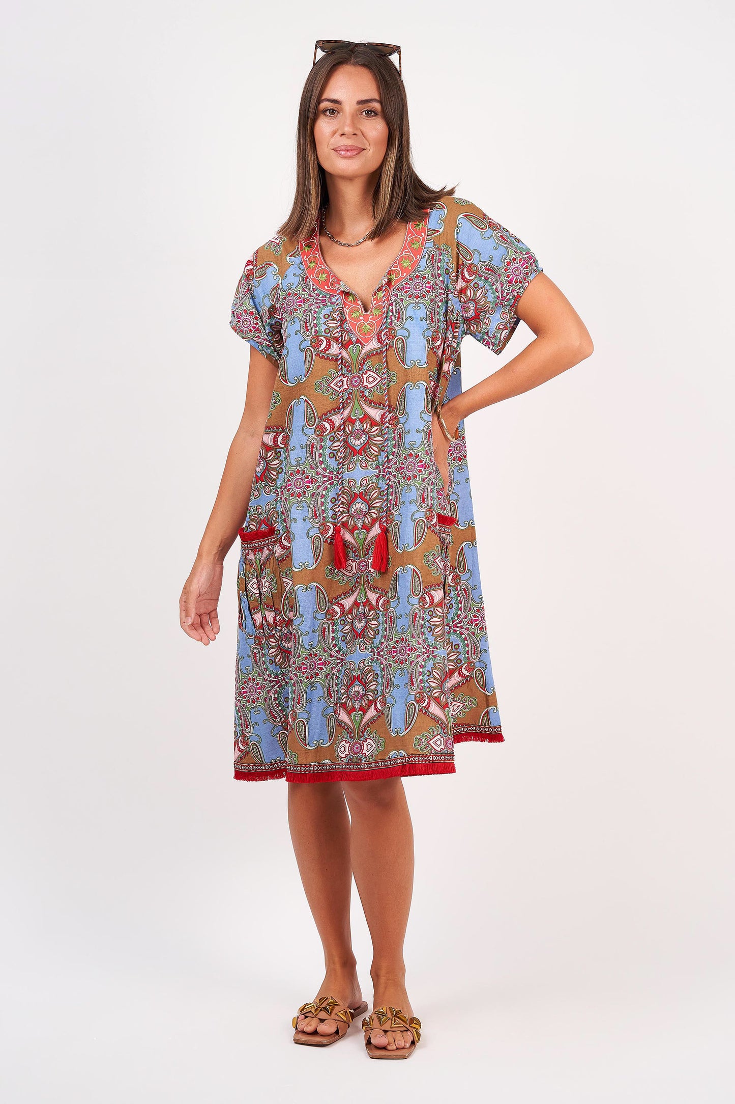 Sao Paulo Dress - Granada Print