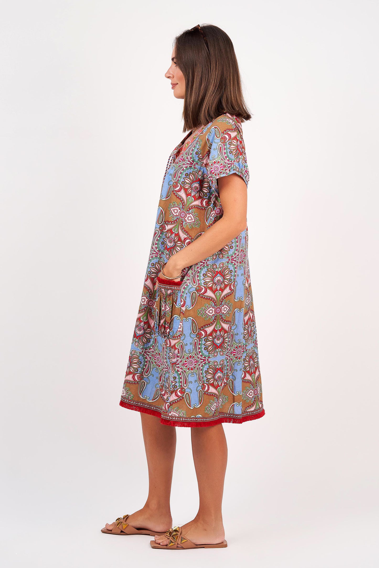 Sao Paulo Dress - Granada Print