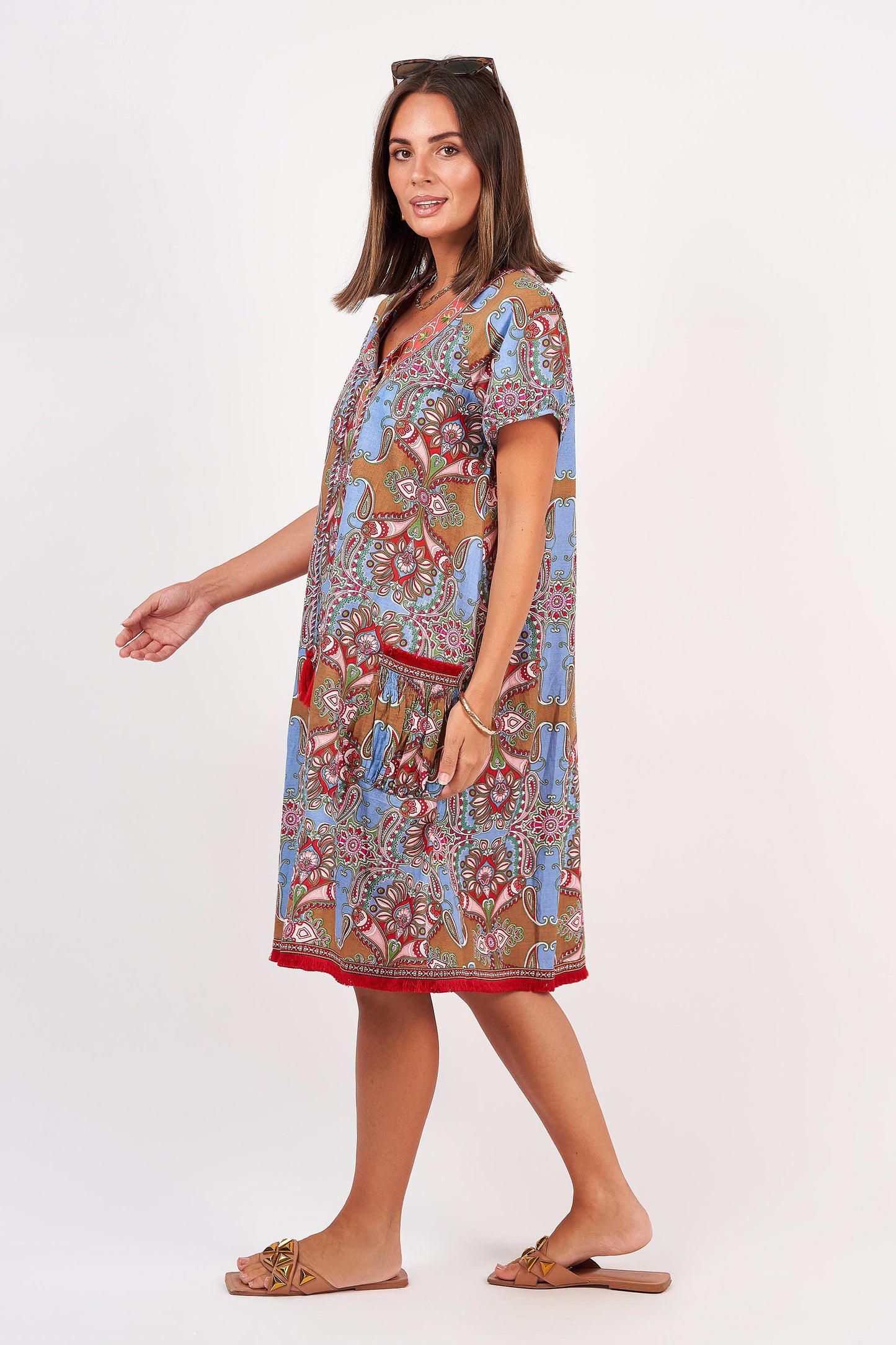 Sao Paulo Dress - Granada Print