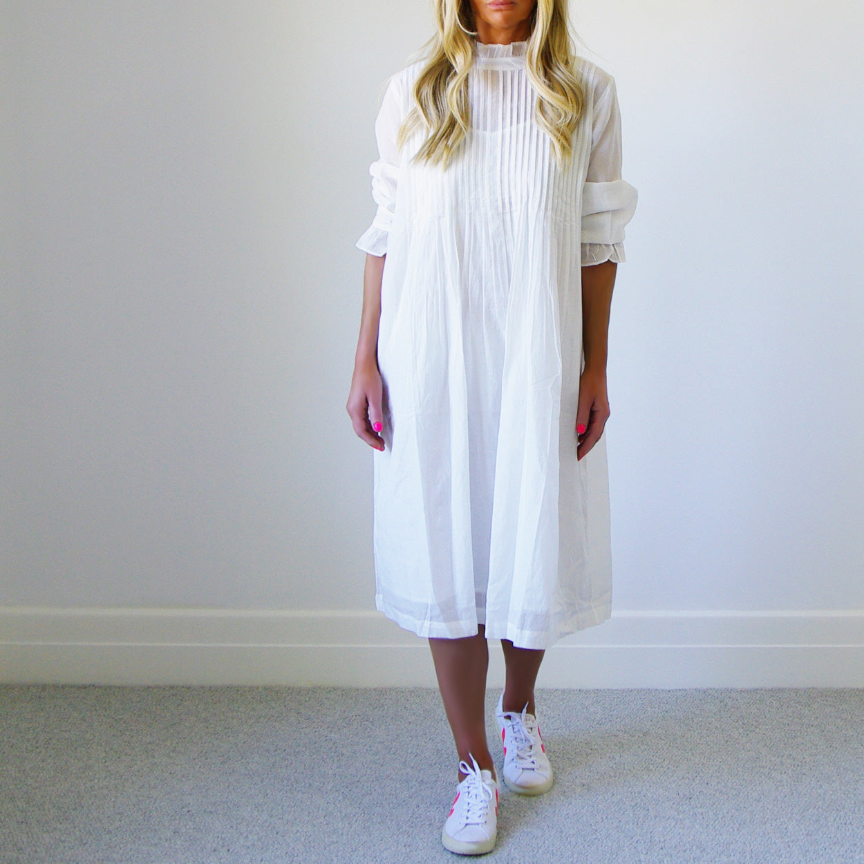Morgan Dress - French Vanilla