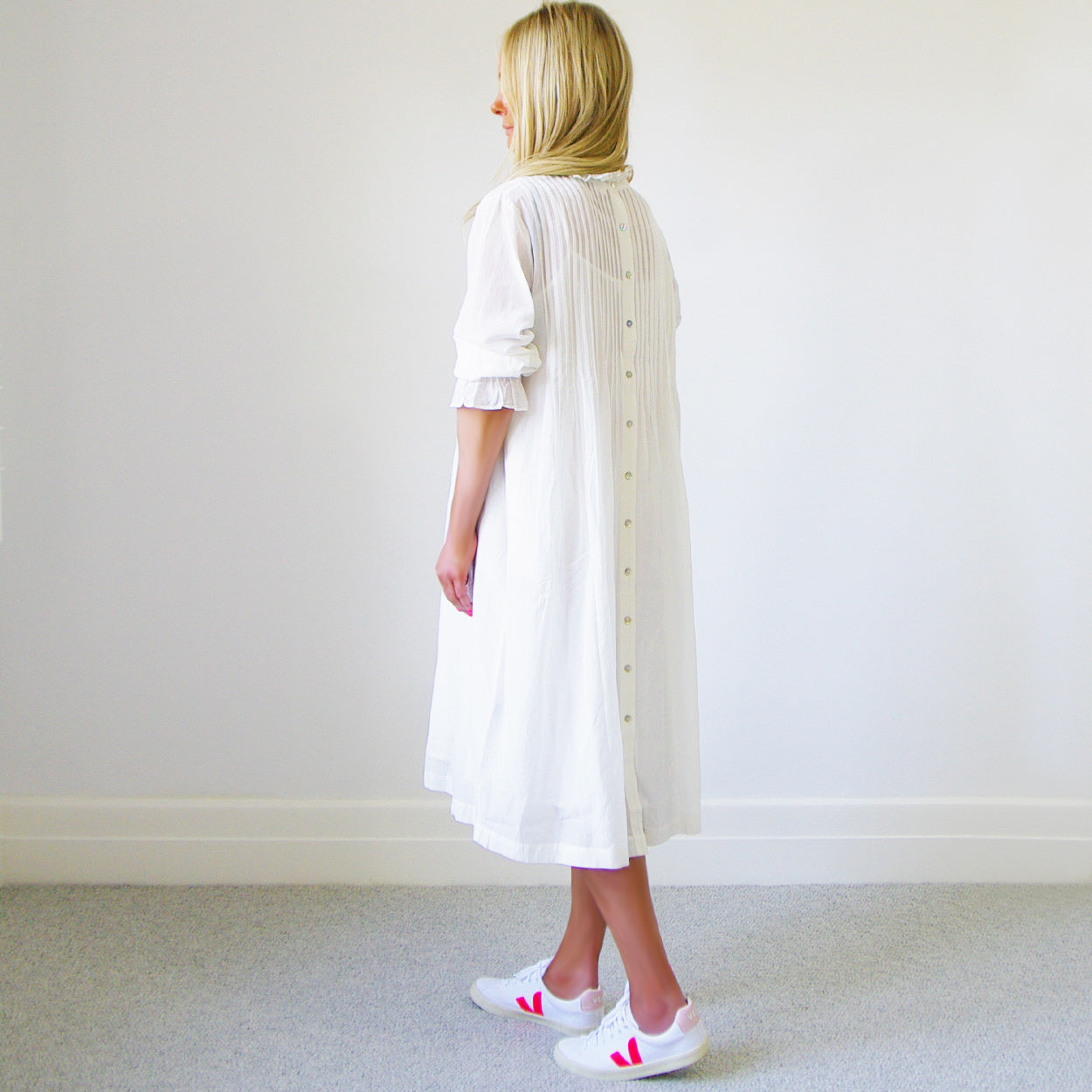 Morgan Dress - French Vanilla