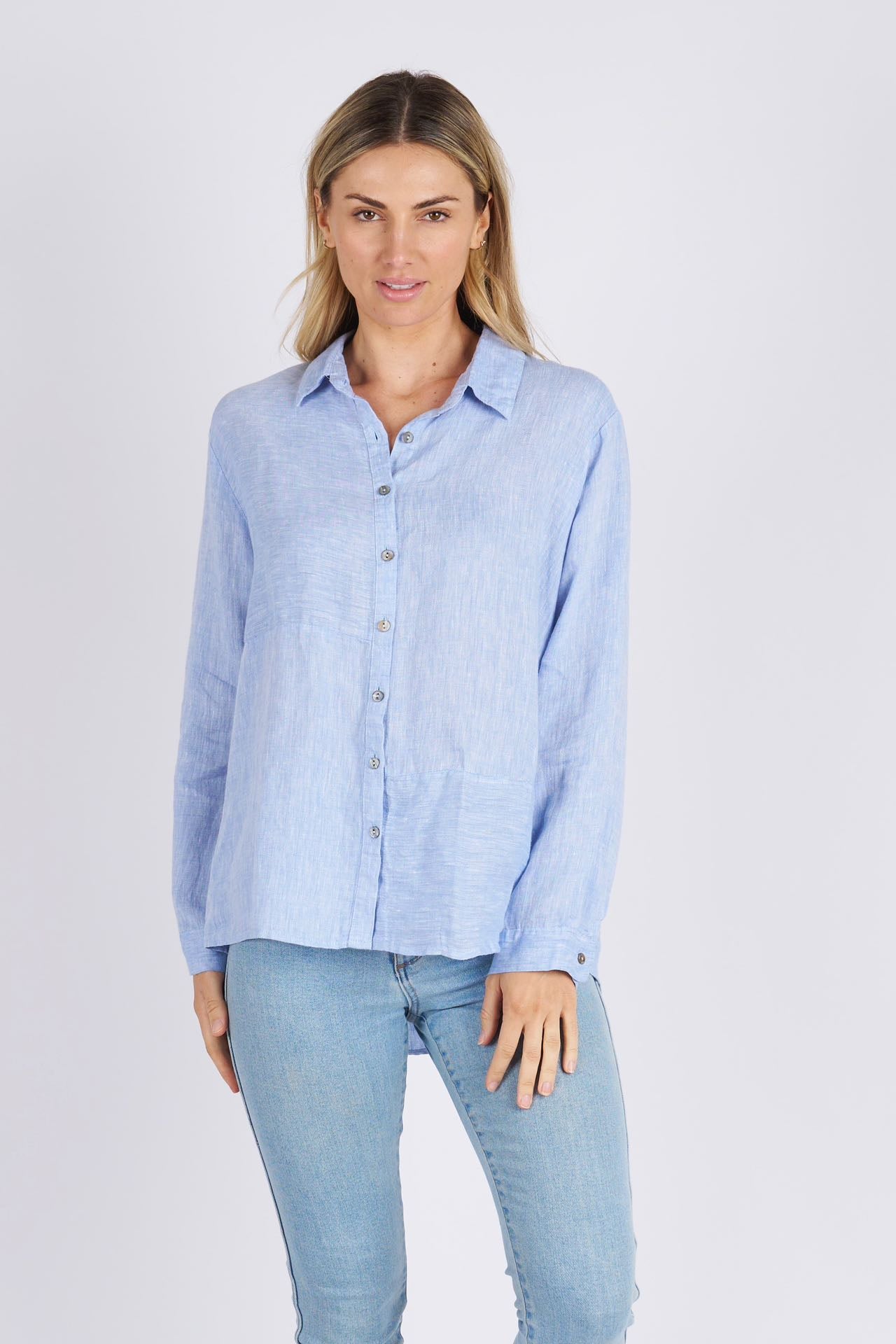 Mille Linen Shirt - Chambray