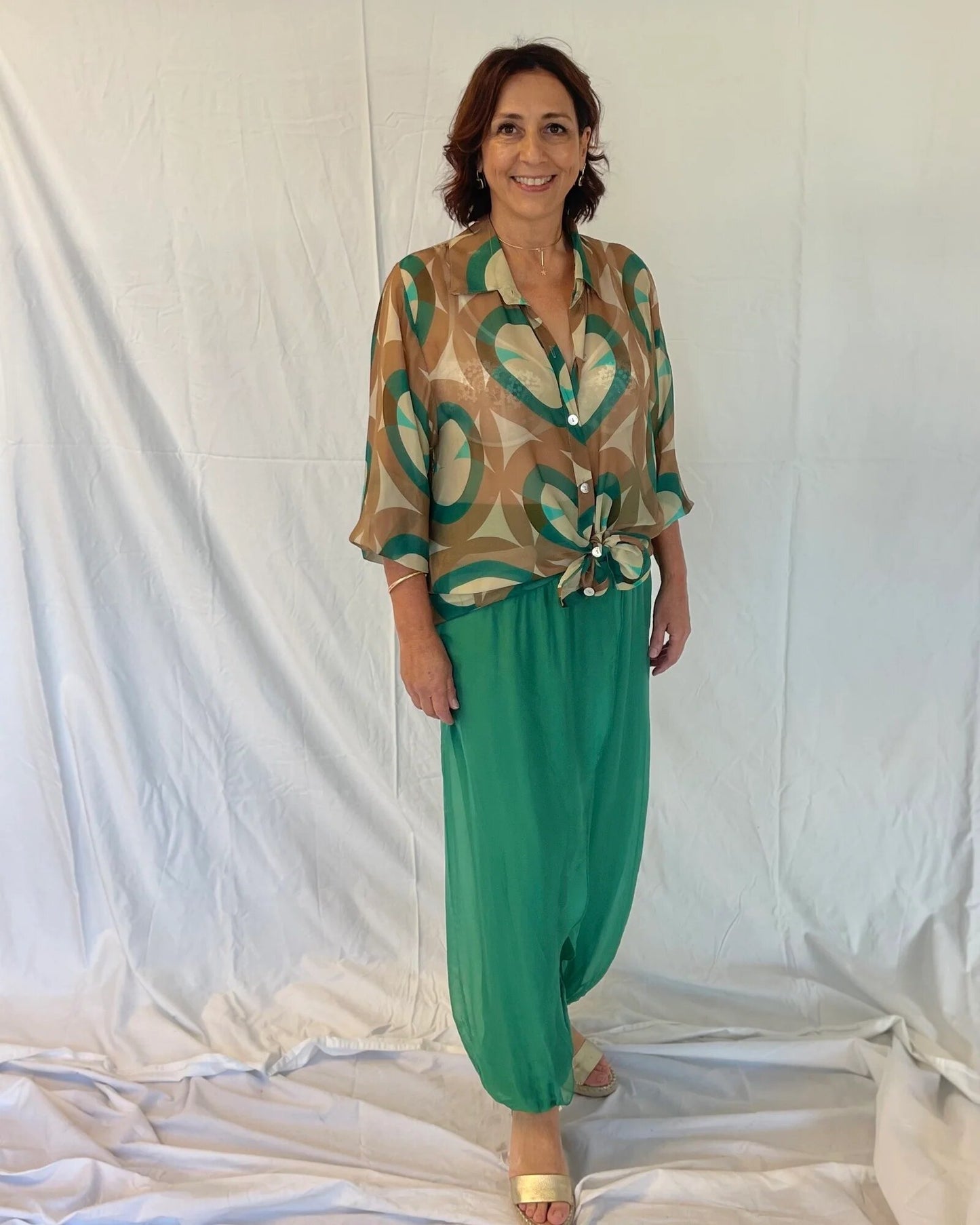 Silk Harem Pant - 40% OFF AT CHECKOUT