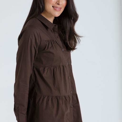 L/S Tiered Shirt - 40% OFF AT CHECKOUT