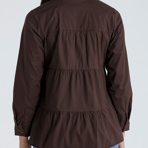L/S Tiered Shirt - 40% OFF AT CHECKOUT