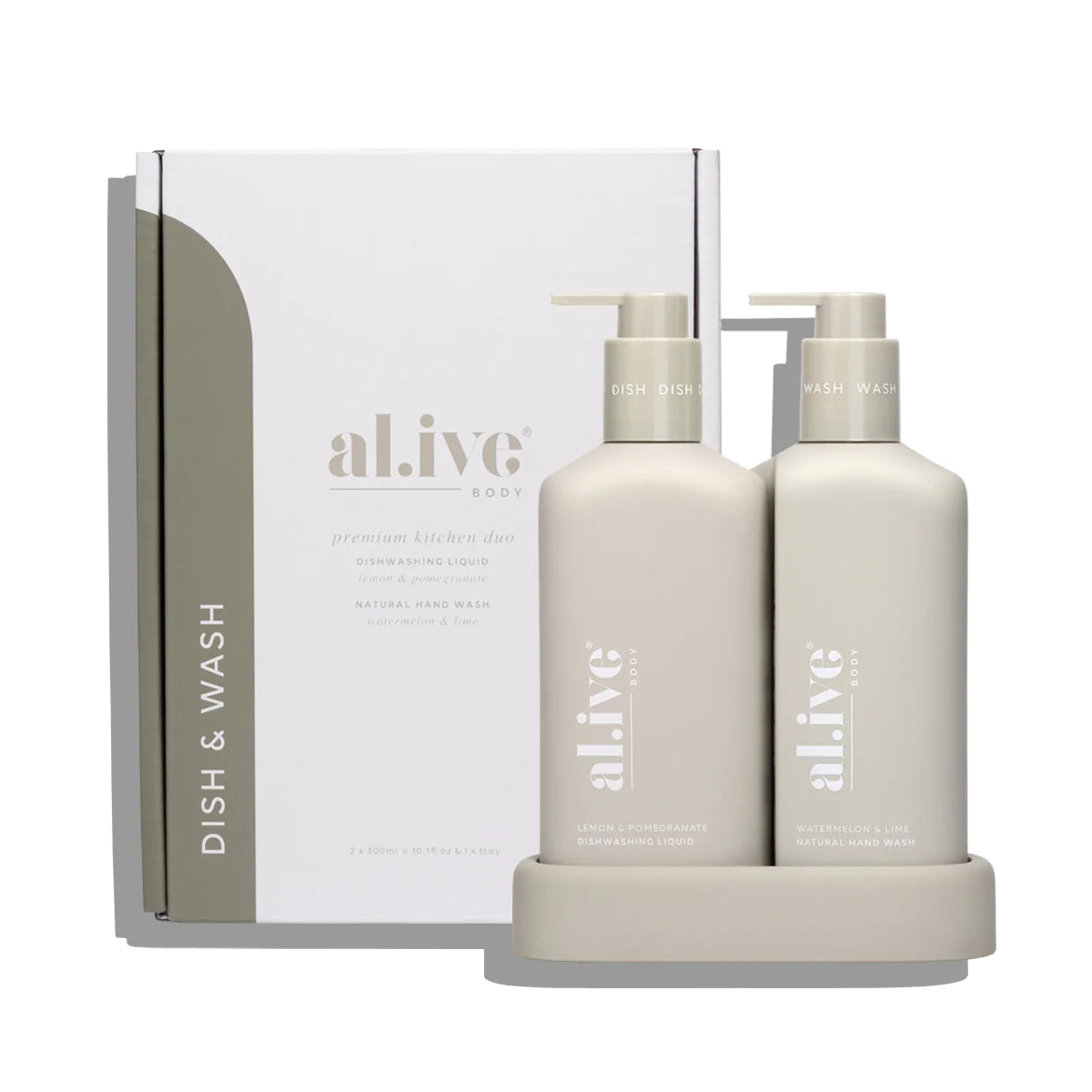 AL.IVE Essential Hand & Dish Liquid Duo