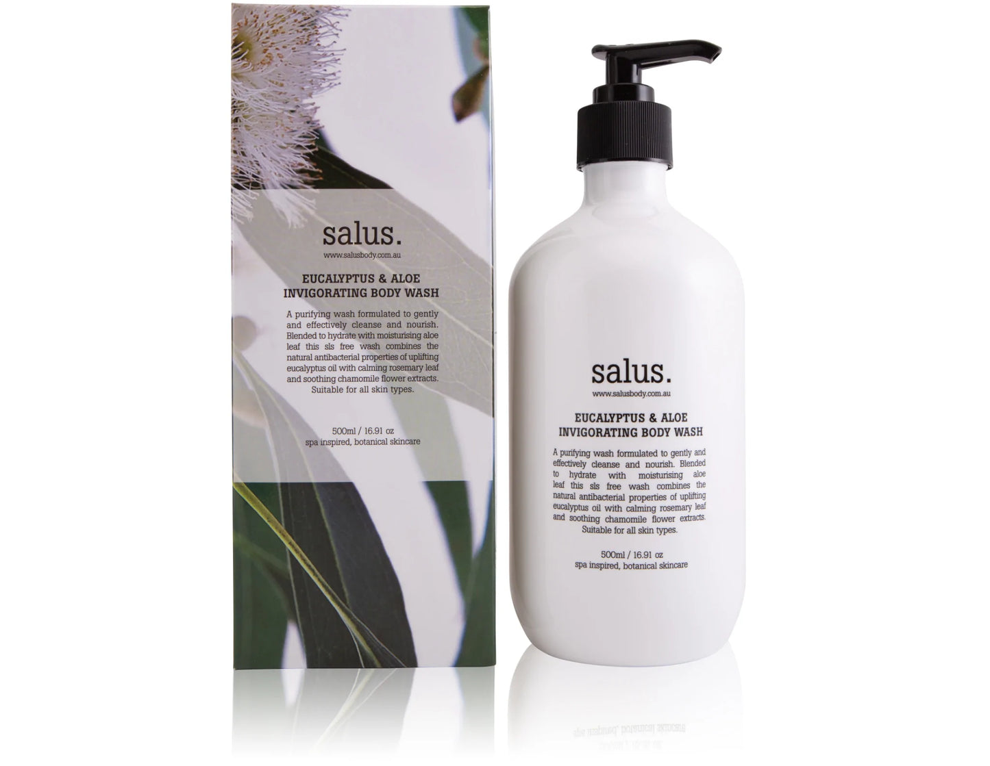 SALUS Eucalyptus & Aloe Body Wash