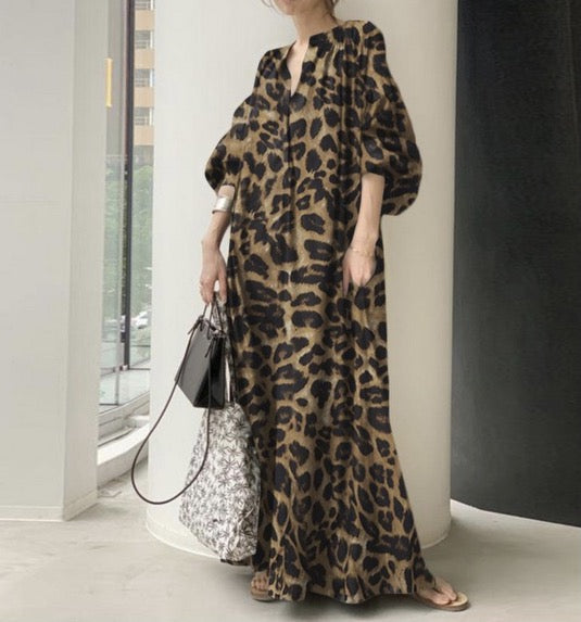 Leo Leopard Dress - 40% OFF AT CHECKOUT